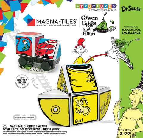 Magna-Tiles® Dr. Seuss | Green Eggs and Ham