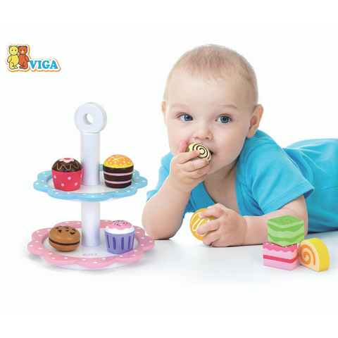 Viga Teatime Dessert with Stand