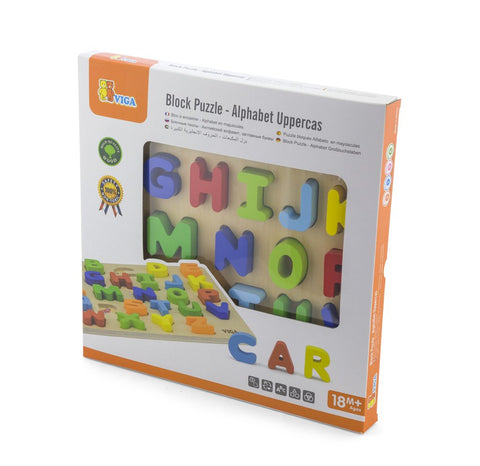 Viga Block Puzzle - Alphabet Uppercase Letters