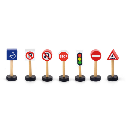 Train Set Accessory -Traffic Signs