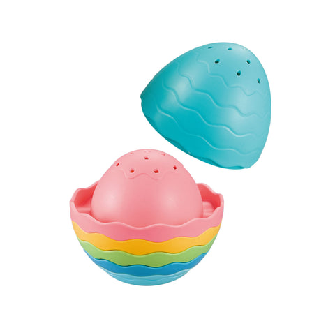 Tiger Tribe Stack & Pour Play - Bath Egg