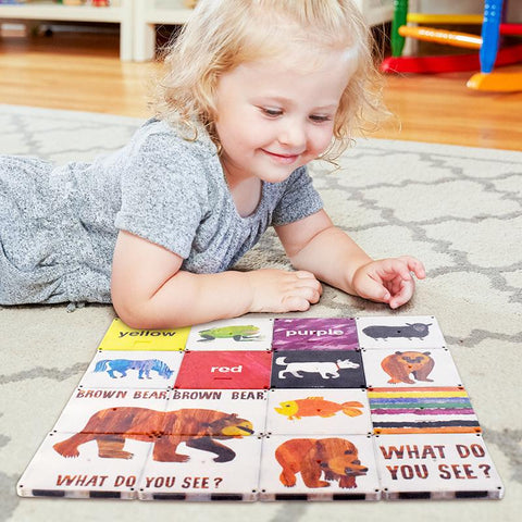 Magna-Tiles® Brown Bear