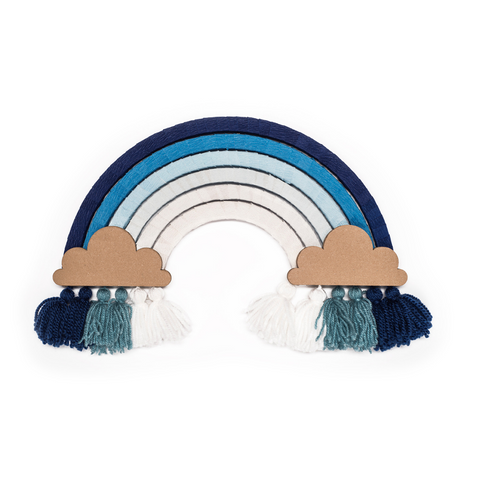 Koko Cardboard DIY Rainbow Mono Blue