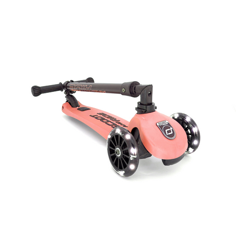 Highwaykick 3 LED Scooter - Peach