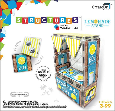 Magna-Tiles® Dollars and Cents Lemonade Stand