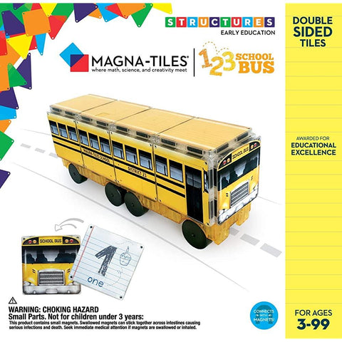 Magna-Tiles® 123 School Bus