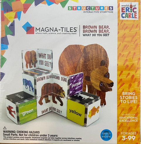 Magna-Tiles® Brown Bear