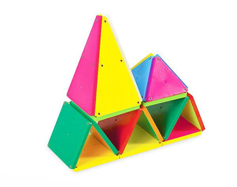Magna-Tiles® Solid Colors 32 Piece Set