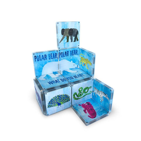 Magna-Tiles® Polar Bear, Polar Bear, What Do You Hear?