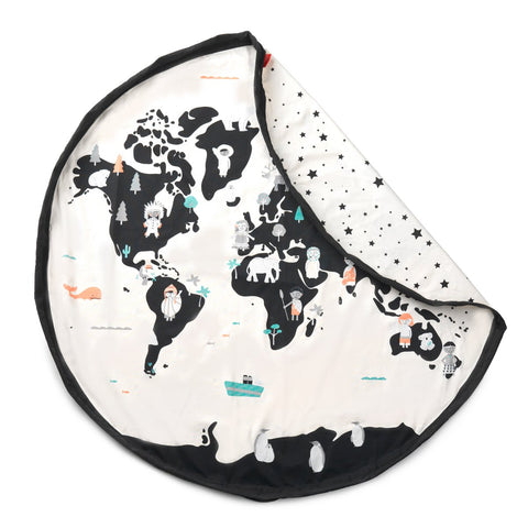 Playmat & Storage Bag - World Map