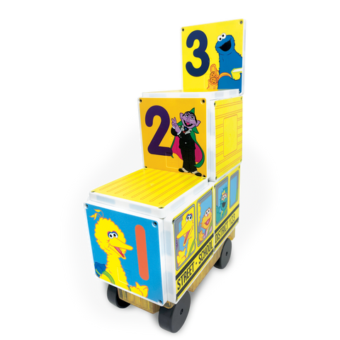 Magna-Tiles® Sesame Street | School Bus