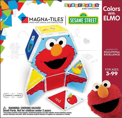 Magna-Tiles® Sesame Street | Colors with Elmo