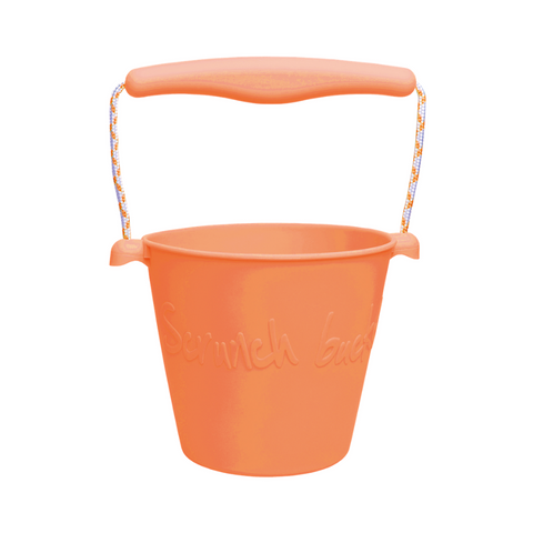 scrunch bucket coral