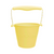 Scrunch bucket pastel yellow