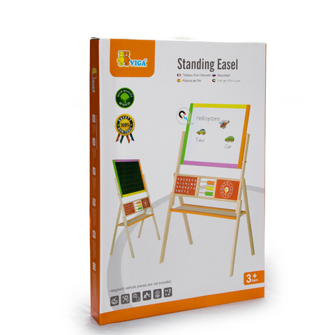 Standing 2-in-1 Easel with Abacus