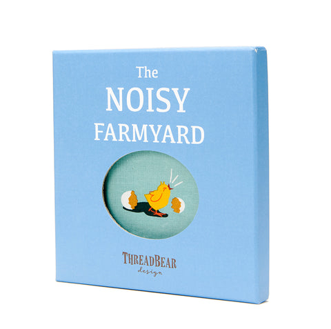 ThreadBear Design The Noisy Farmyard Rag Book