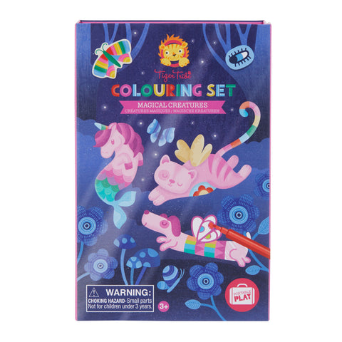 Tiger Tribe Coloring Set - Magical Creatures
