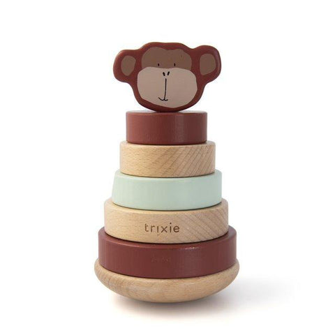 Wooden Stacking Toy - Mr. Lion - The Crib