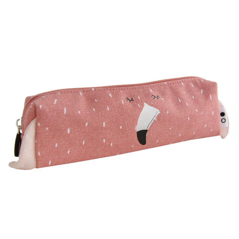 Trixie Pencil Case Long Mrs. Flamingo