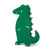 Natural Rubber Toy - Mr. Crocodile