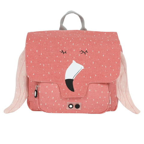 Satchel Bag - Mrs. Flamingo