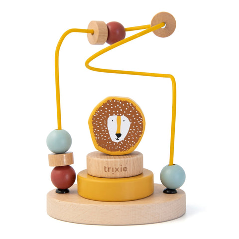 Wooden Beads Maze - Mr. Polar Bear