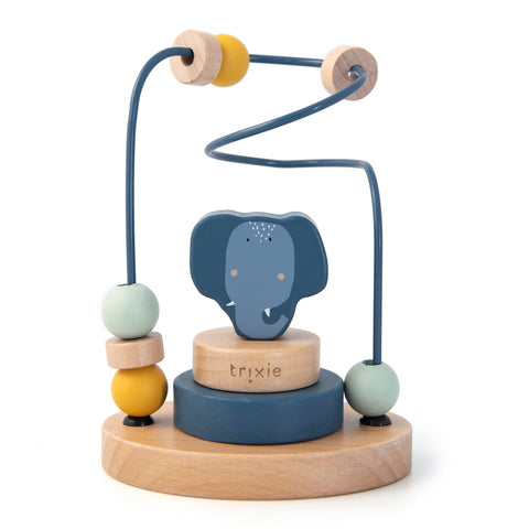 Wooden Beads Maze - Mr. Polar Bear