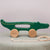 Wooden Pull Along Toy - Mr. Crocodile