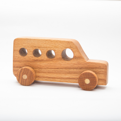 Wooden Car - Flintstone Car - The Crib