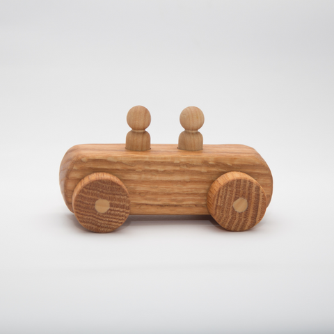 Wooden Car - Flintstone Car - The Crib
