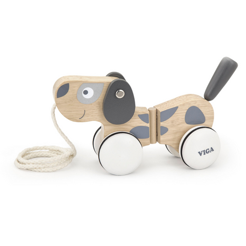 Viga Scandi Style Pull-Along Puppy