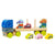 Cubika Wooden Truck with Cars