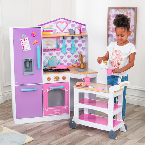 Sweet Snack Time Cart & Play Kitchen