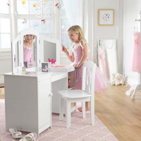 Deluxe Vanity Table & Chair