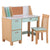 Study Desk with Chair - White