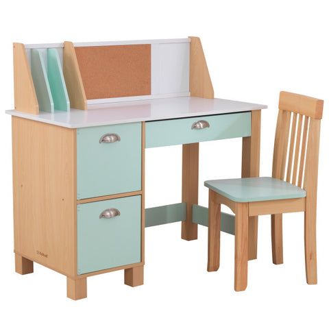 Study Desk with Chair - Lavender