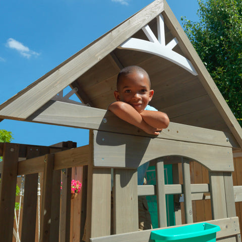 Hampton Wooden Swing Set / Playset
