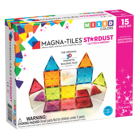Magna-Qubix® 15 Pieces Stardust