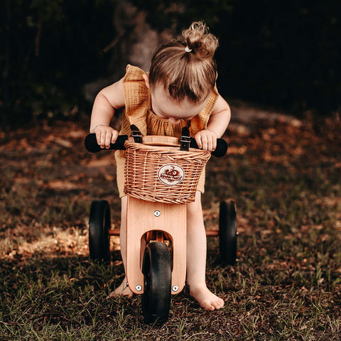 Wicker Bike Basket