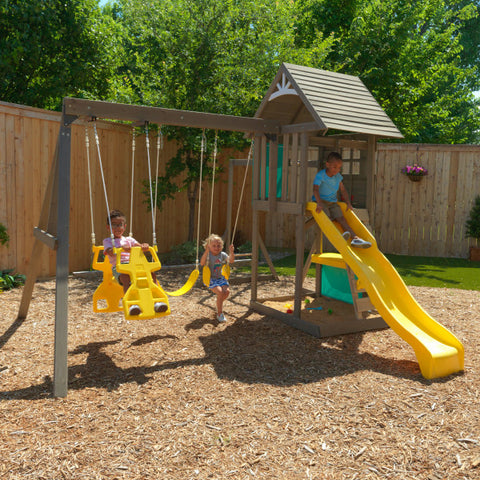Hampton Wooden Swing Set / Playset