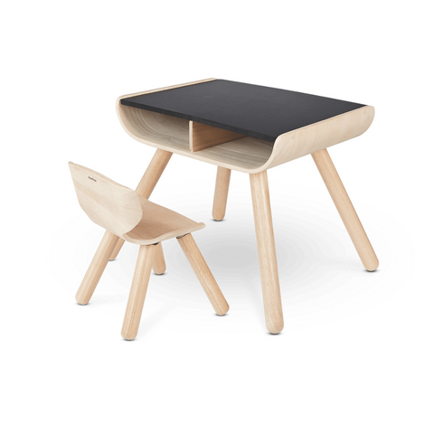 Table And Chair - Black