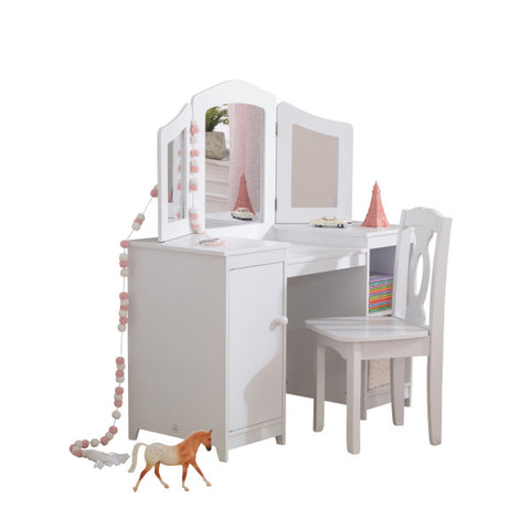 Deluxe Vanity Table & Chair
